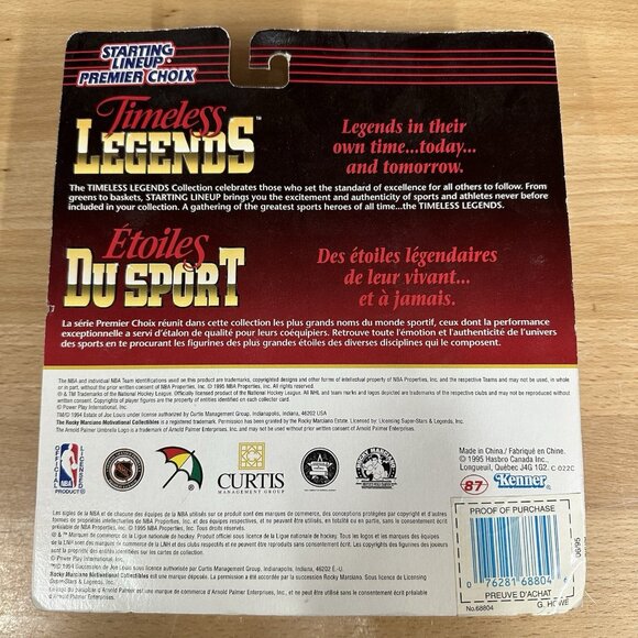 NHL Hockey Starting Lineup Gordie Howe Timeless Legends Figure w/Card - Picture 2 of 4